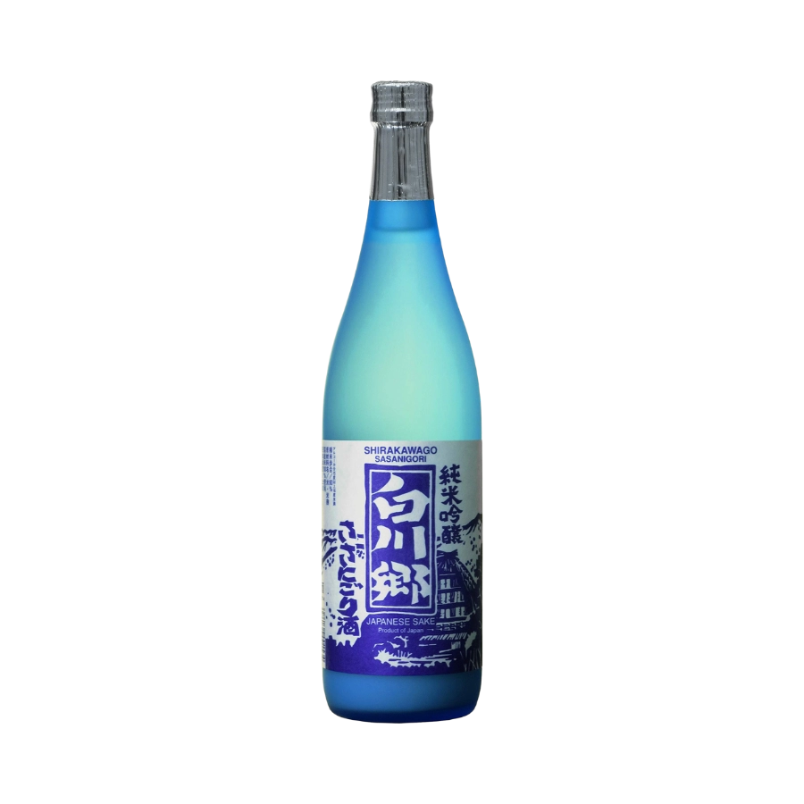 Rượu Sake Nhật Bản Shirakawago Sasanigori Junmai Ginjo